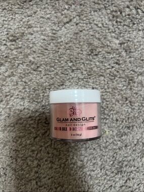 Glam and Glits Pink Nail Powder